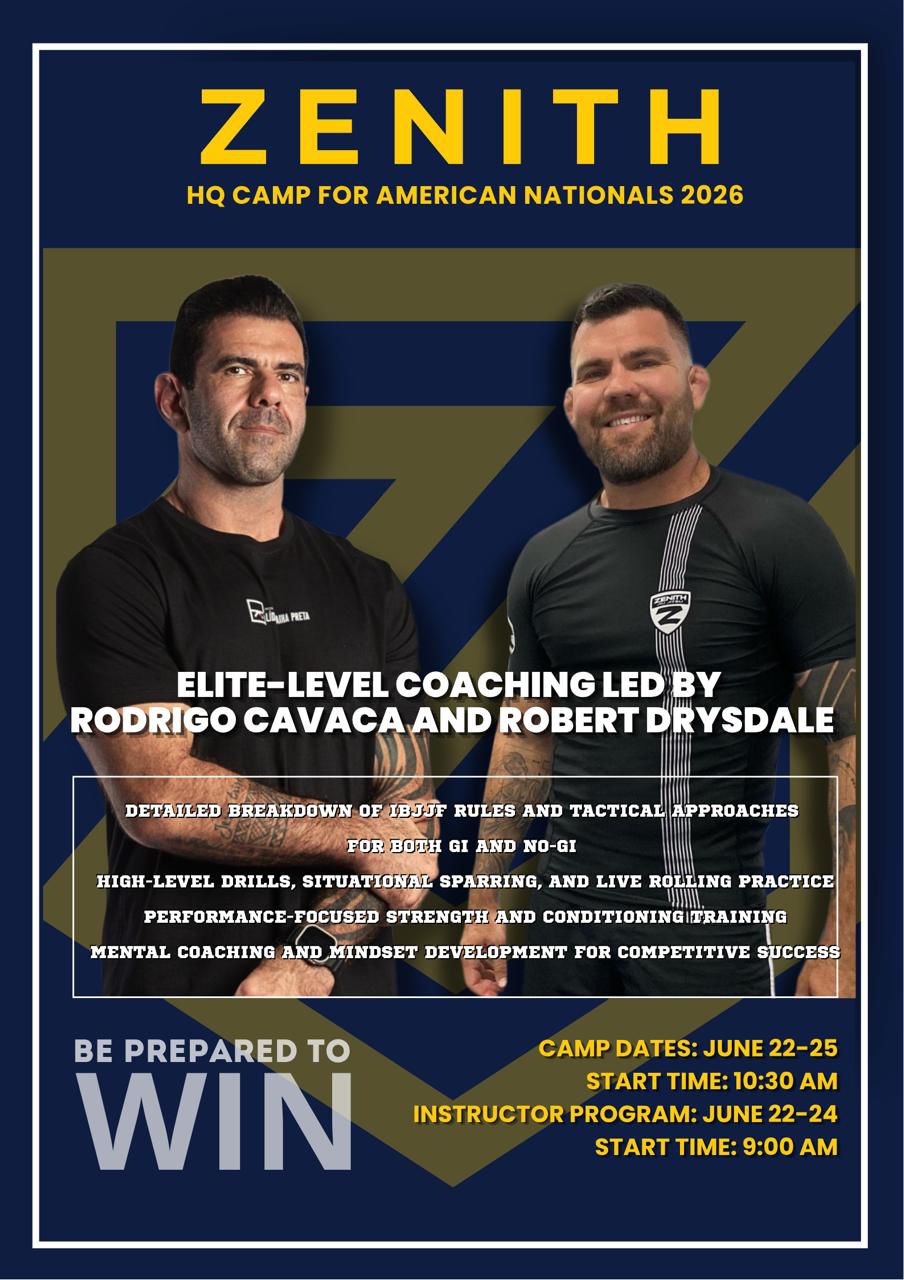 Zenith HQ American Nationals Camp 2026 Ticket